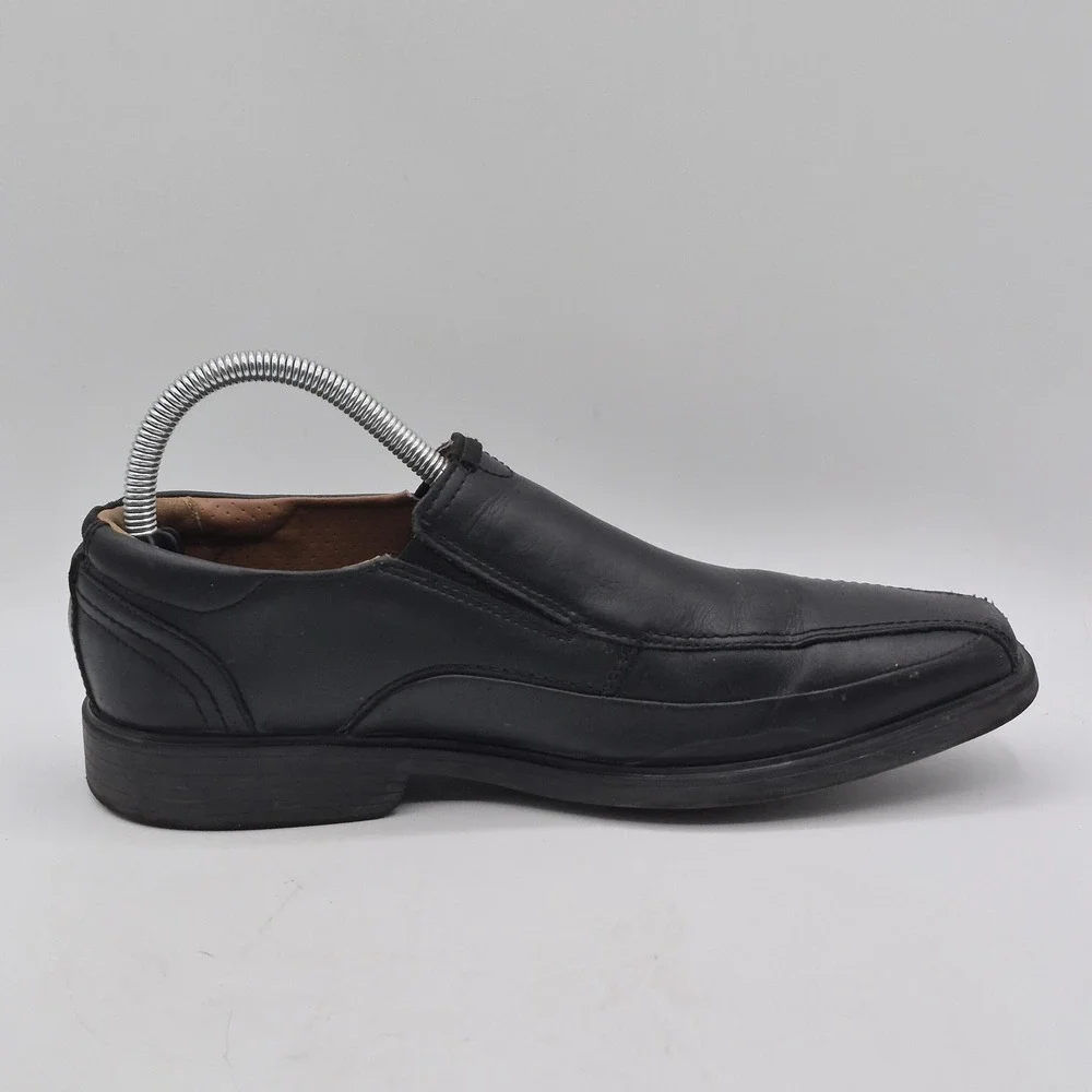Clarks Collection Shoes‎ Mens Size 7 Black Slip-On Dress Loafers Extreme Comfort